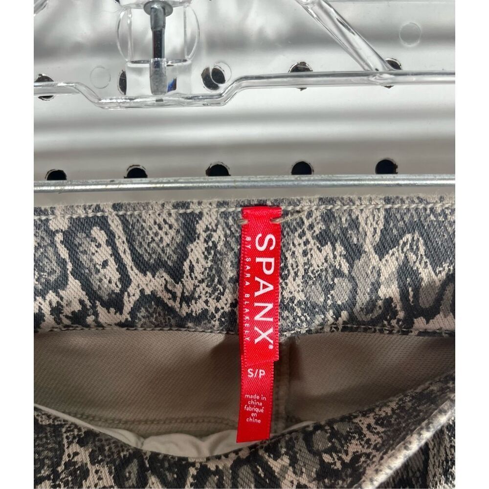 Spanx Python Print Leggings Size S - image 7